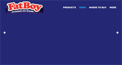 Desktop Screenshot of fatboyicecream.com